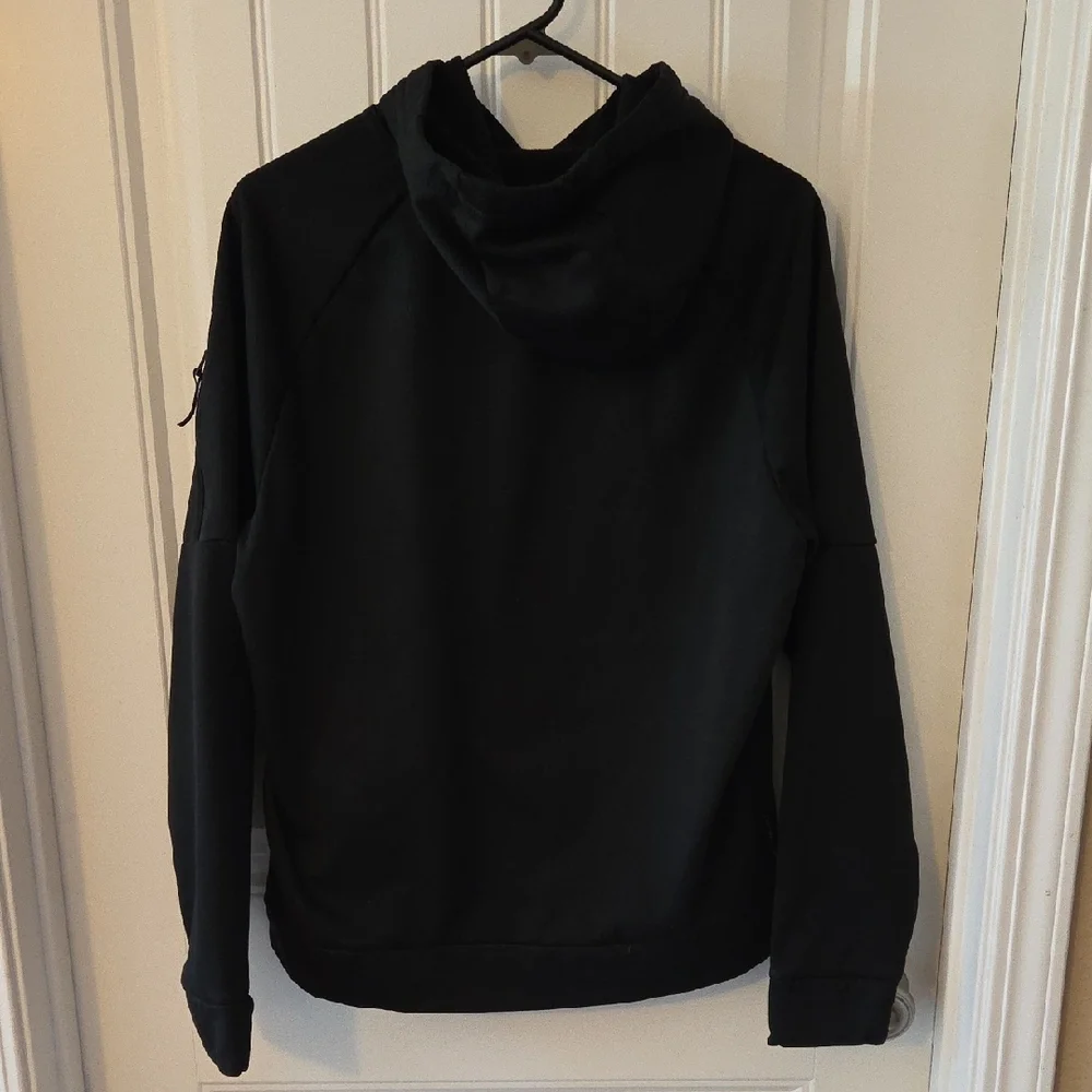 Unisex Nike Black Therma-fit Pullover Drawstring Hoodie - Picture 4 of 6